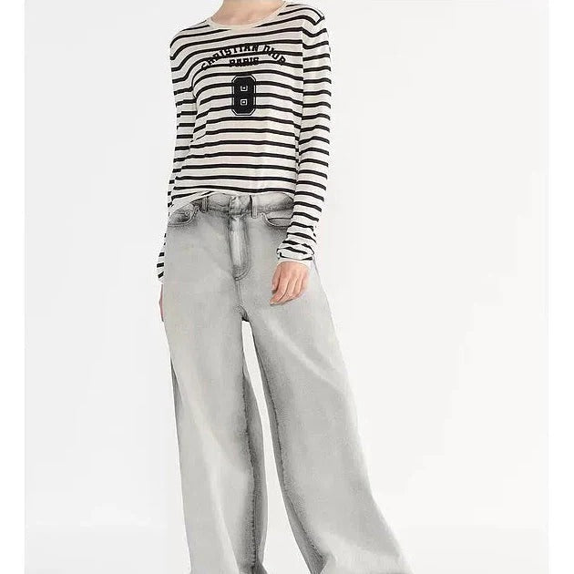 DIOR 25S STRIPED KNITTED SWEATER 765