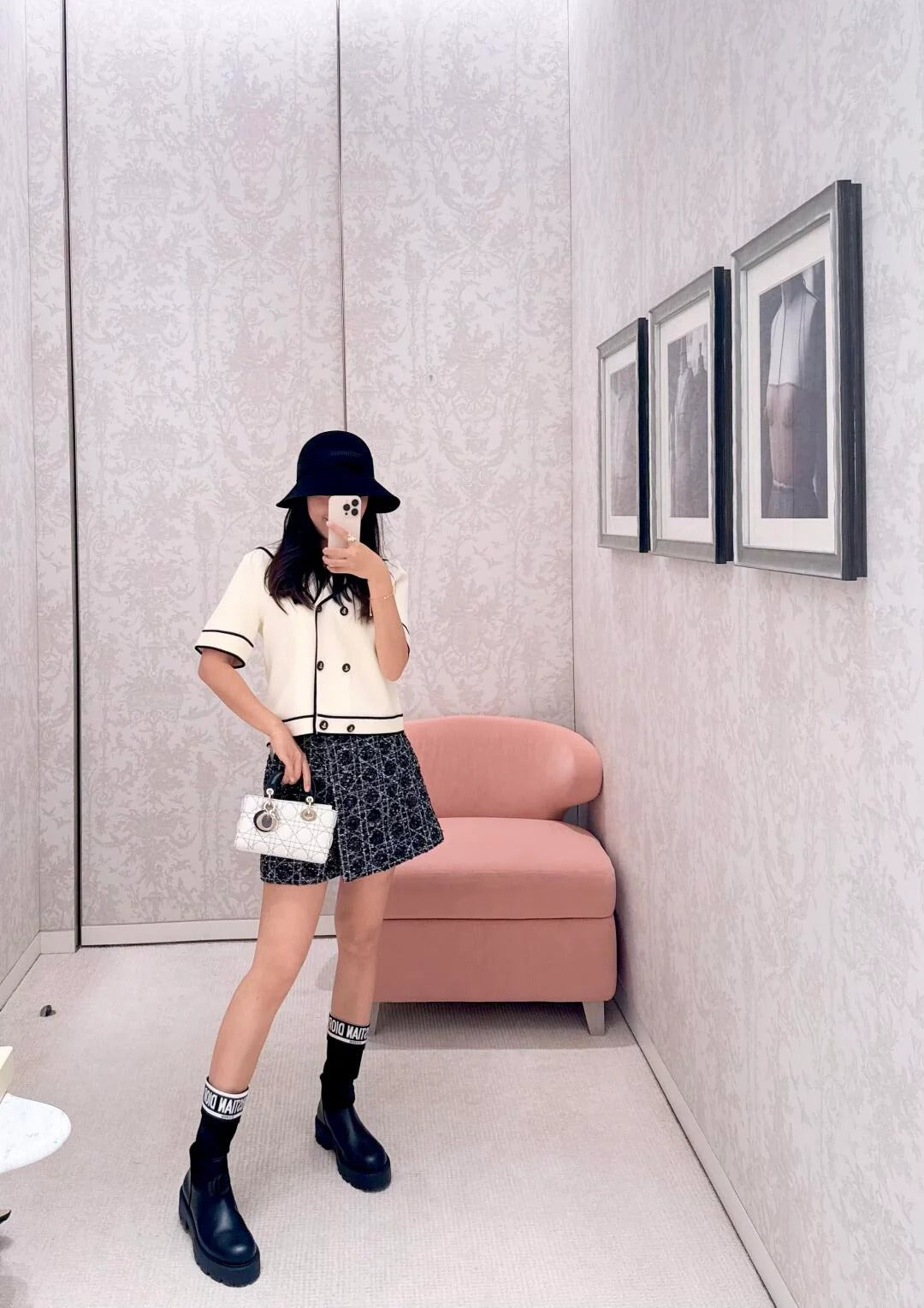 DIOR 25S SHORT-SLEEVE JACKET 681
