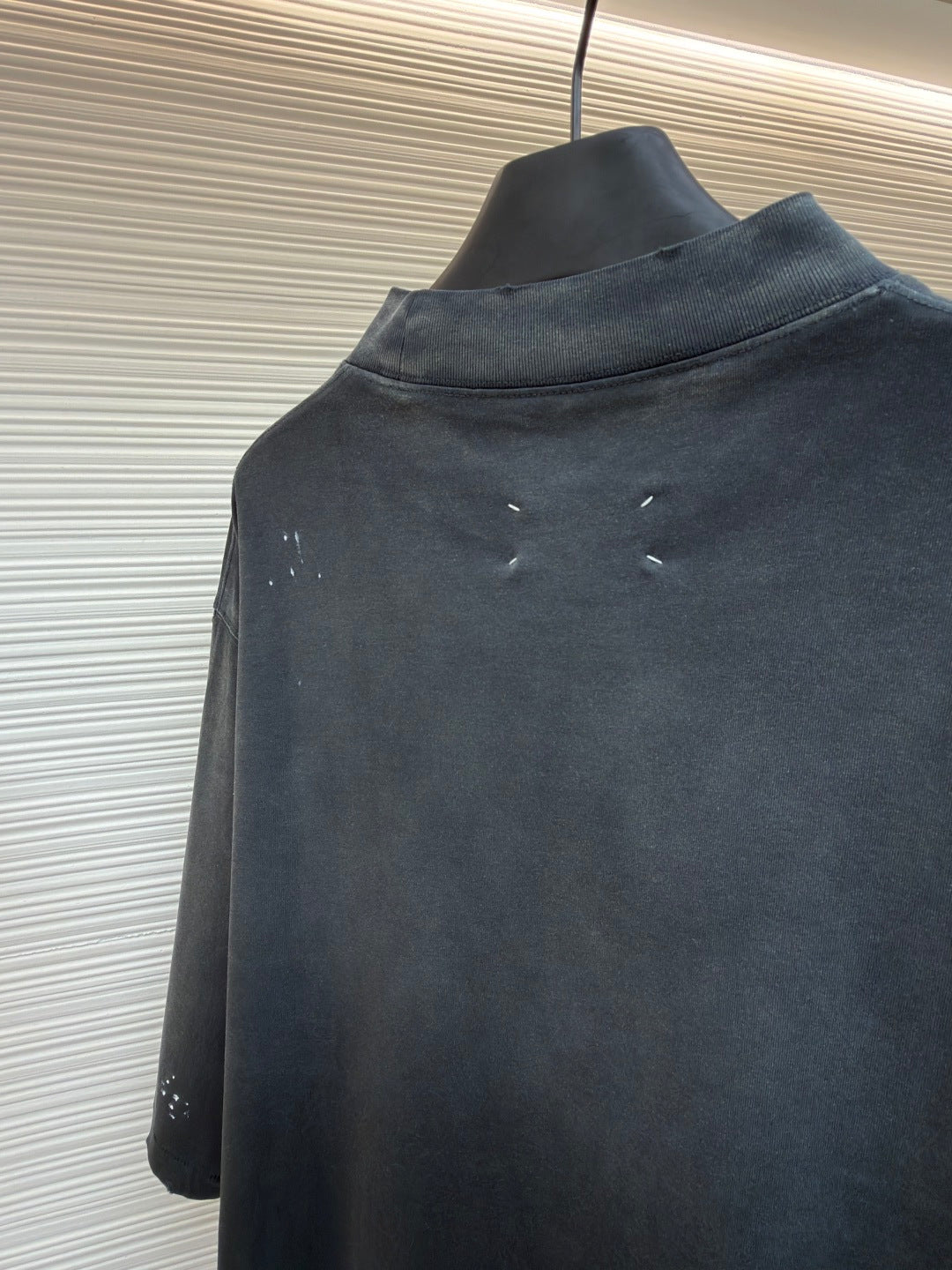 Maison Margiela Logo-Print T-Shirt Grey 530059