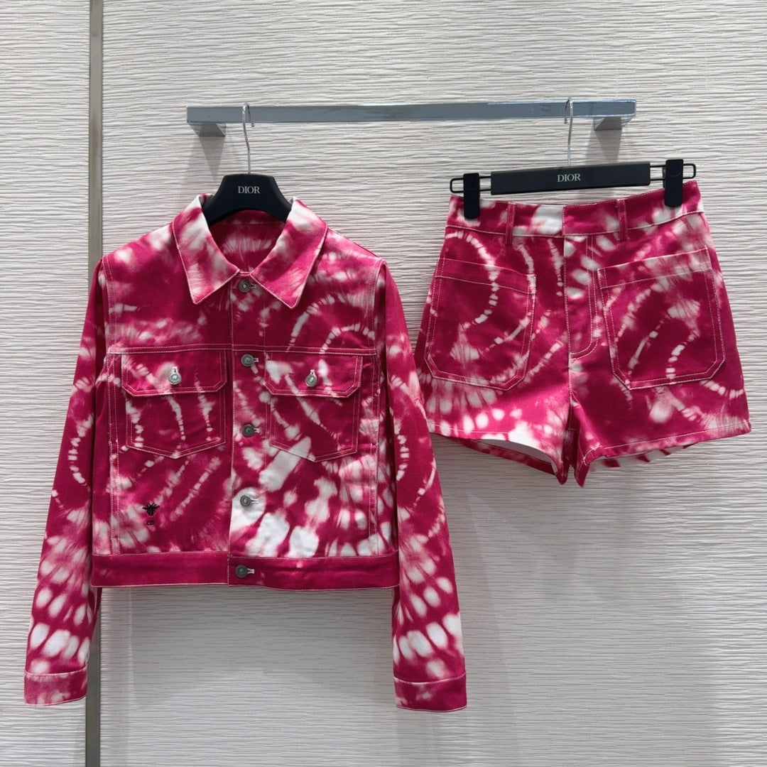 CD 25 Miss Dior Set Pink mix White Cotton