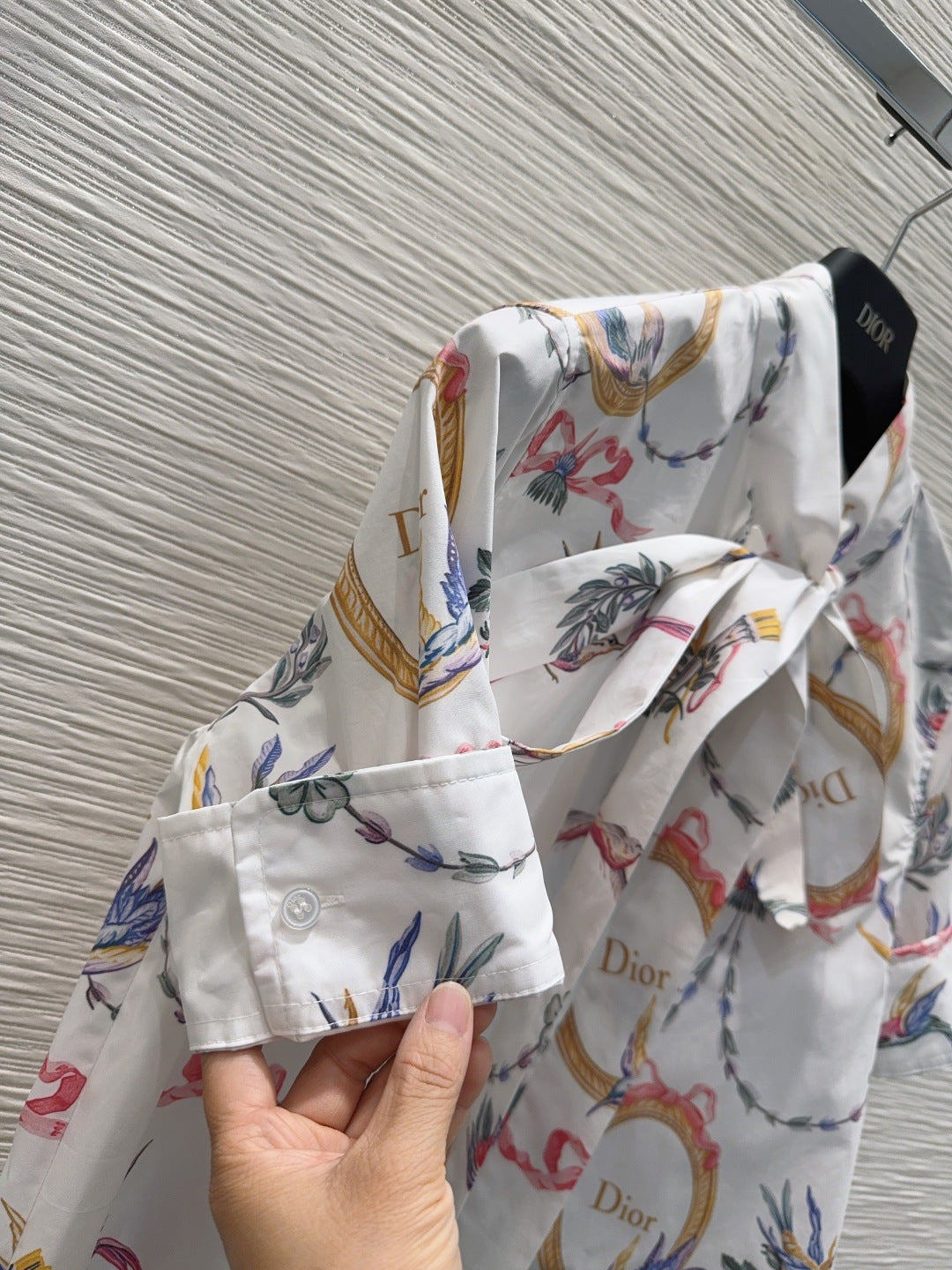 CD 26s Qixi Blouse Cream Cottong 414413