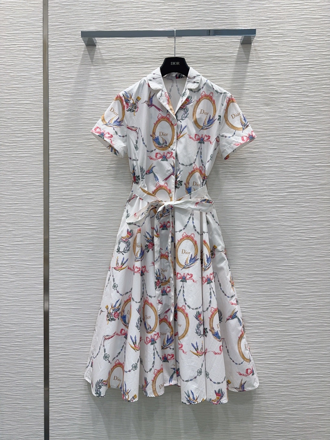 CD 26s Qixi Dress White Cotton 414405