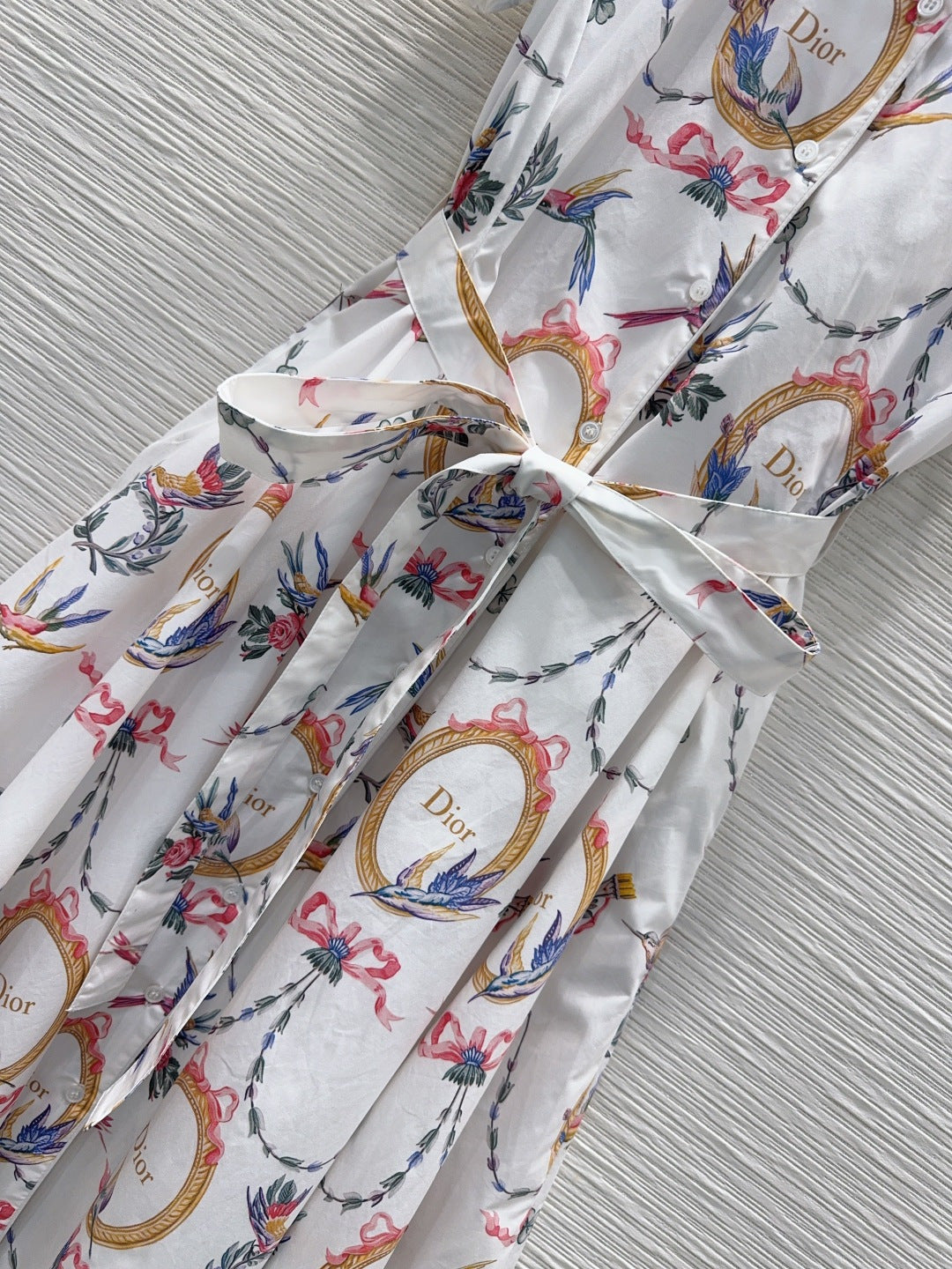 CD 26s Qixi Dress White Cotton 414405