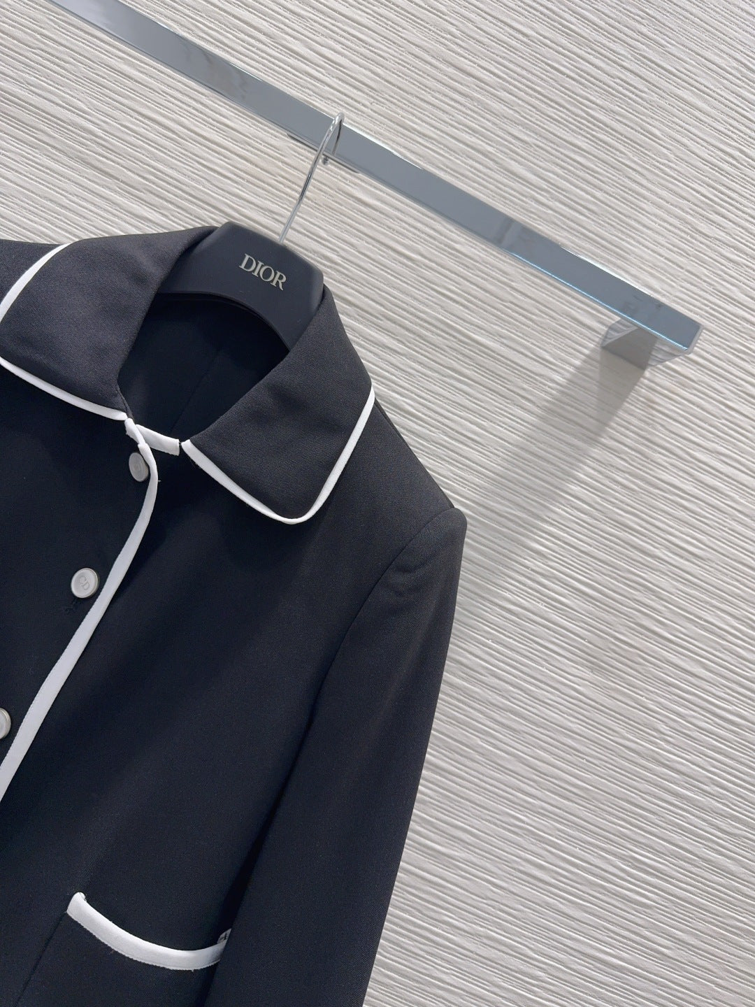 CD 26s Jacket Black White Technical Knit 414371