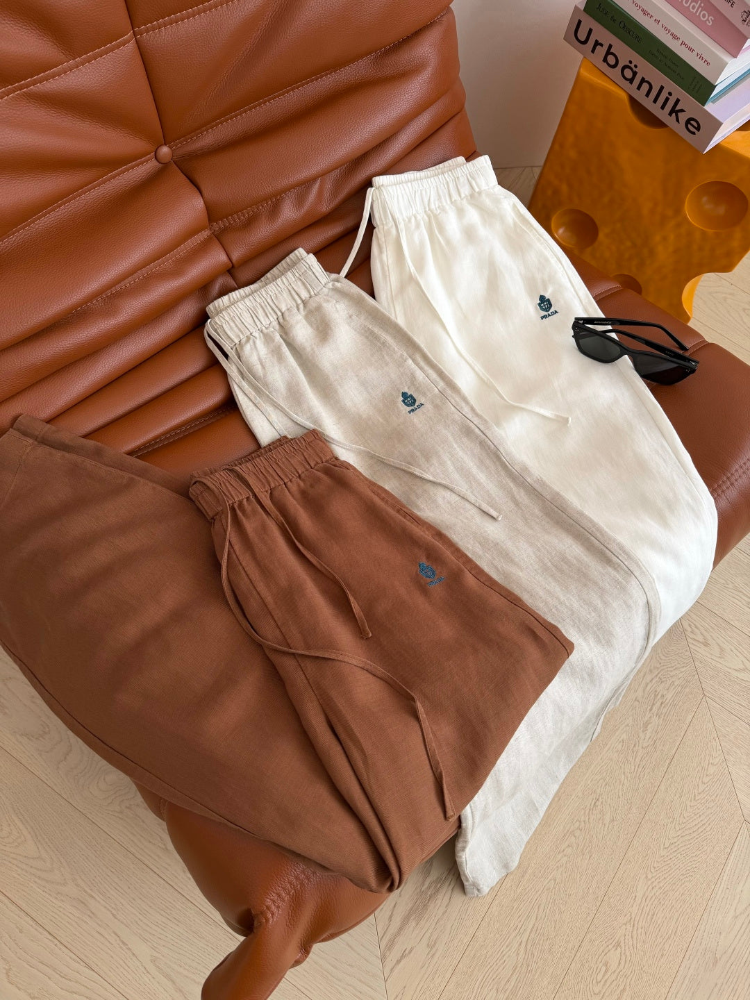 Prada 26s Breathable Pants Linen 406066