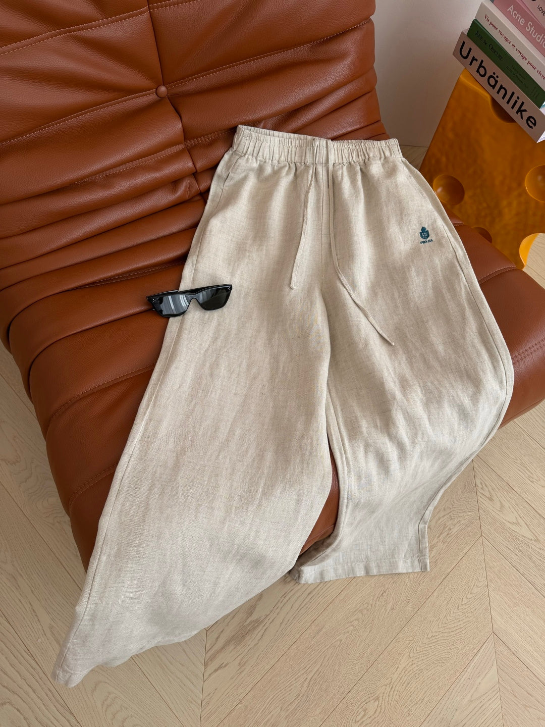 Prada 26s Breathable Pants Linen 406066