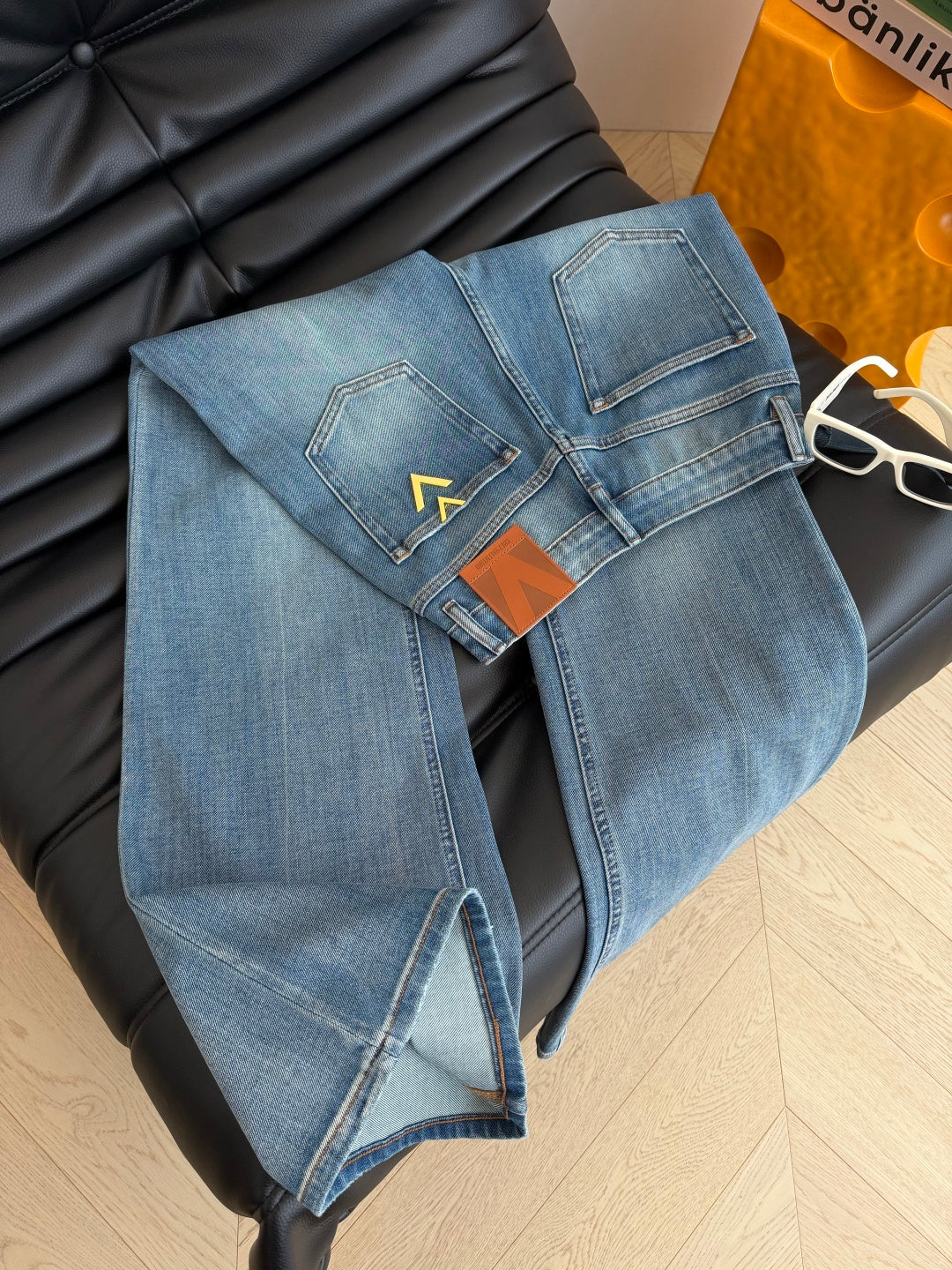 Valentino Jeans Long Legs Wash Blue Denim 384831