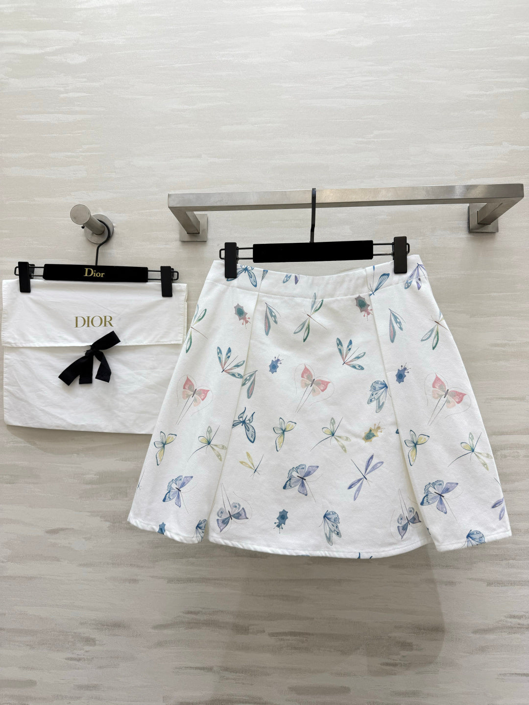 CD Kids' A-Line Skirt Ivory Cotton 390588