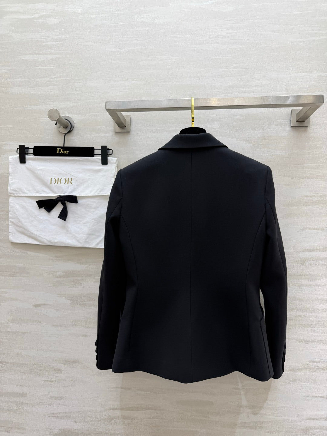 CD 30 Montaigne Bar Jacket Ivory Wool  Silk 394142