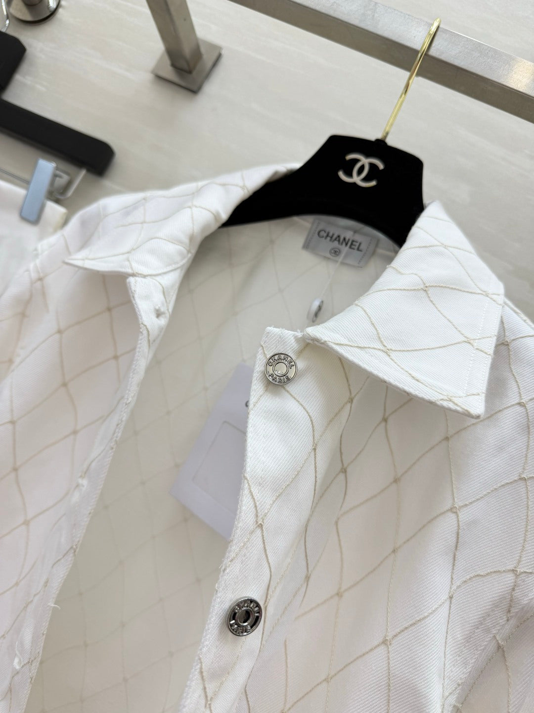 CC 26s Coco Beach Jacket White Cotton 396993
