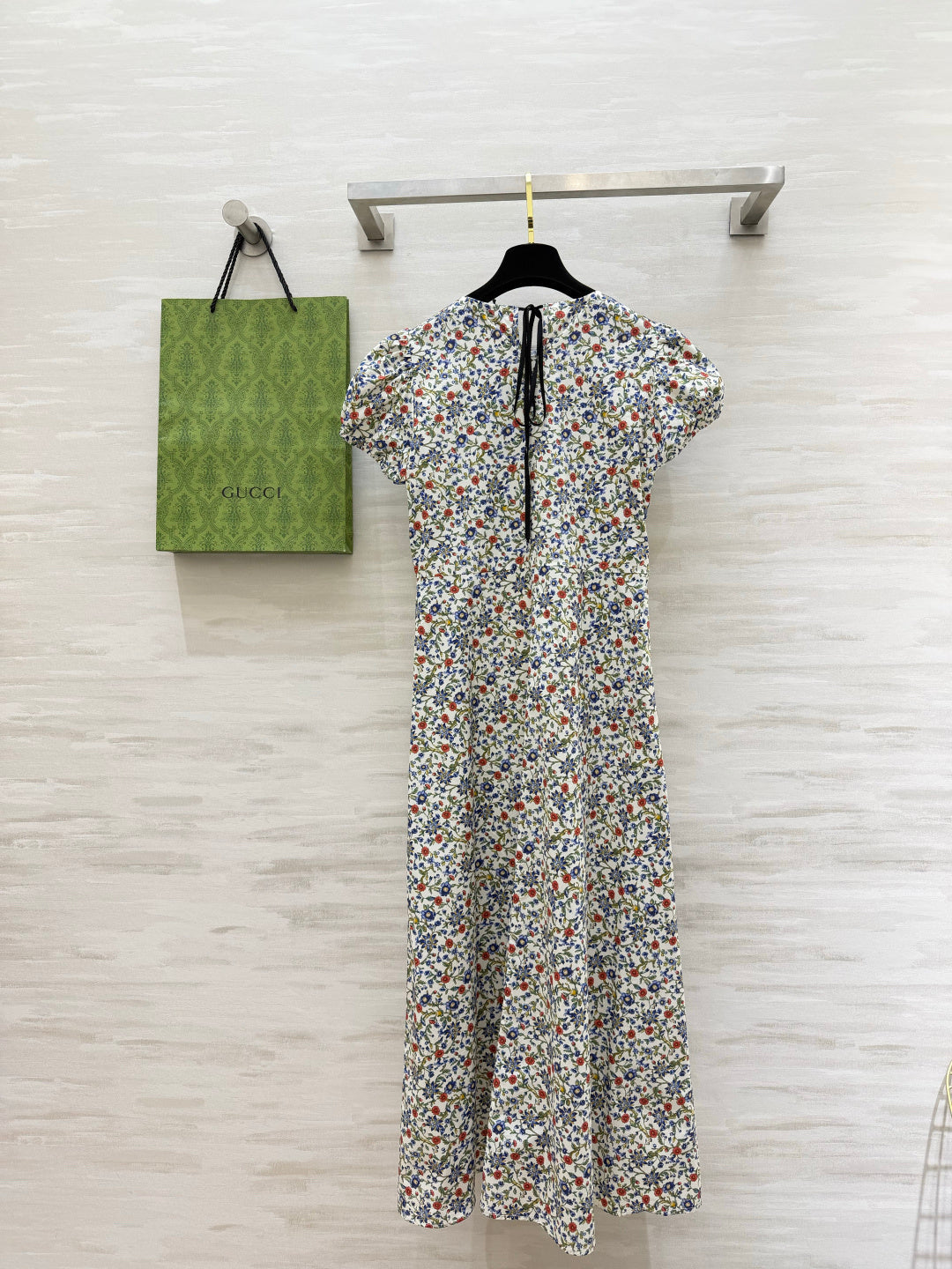 GG 26s Floral-Print Midi Dress 398885