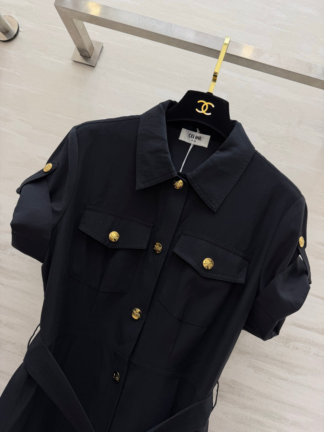 Celine 26s Shirt Dress 418