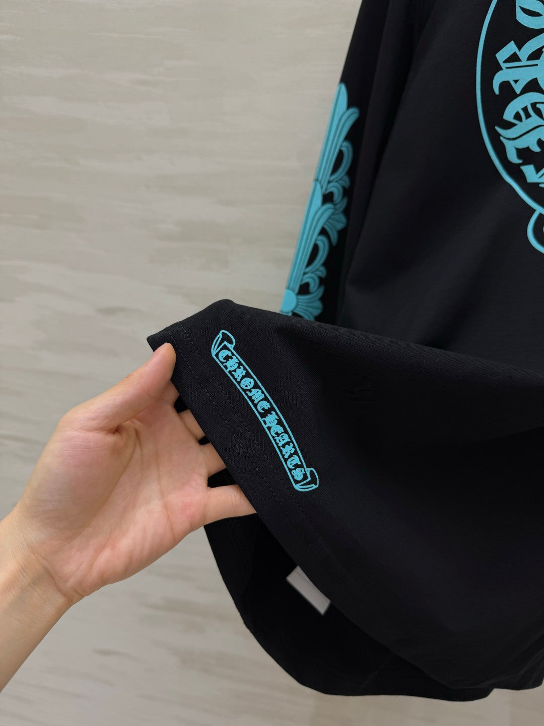 Chrome Hearts Tiffany Blue Long-Sleeve T-Shirt 410353