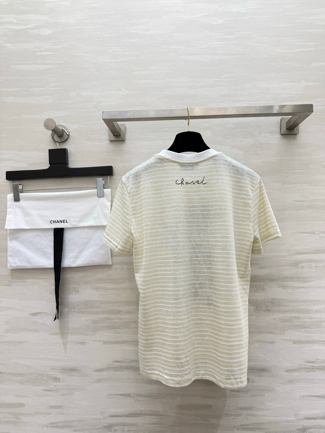 CC 26s Short-Sleeve T-Shirt Cream Cotton 412095