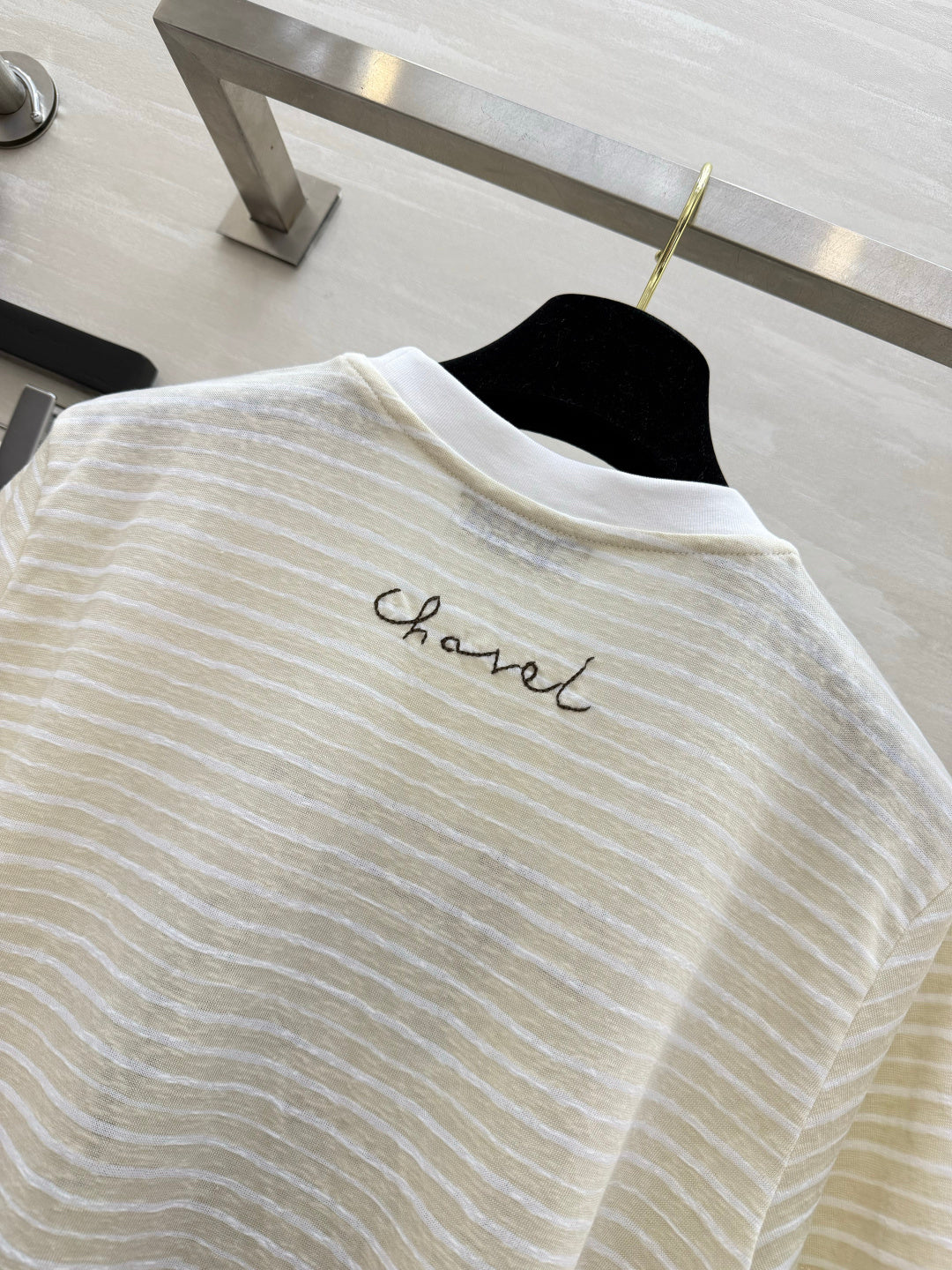 CC 26s Short-Sleeve T-Shirt Cream Cotton 412095
