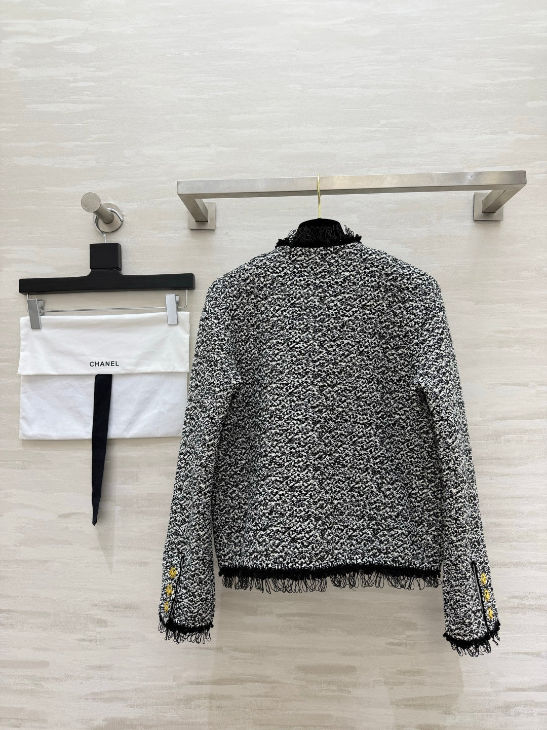 CC 26s Jacket Black White Tweed 416073