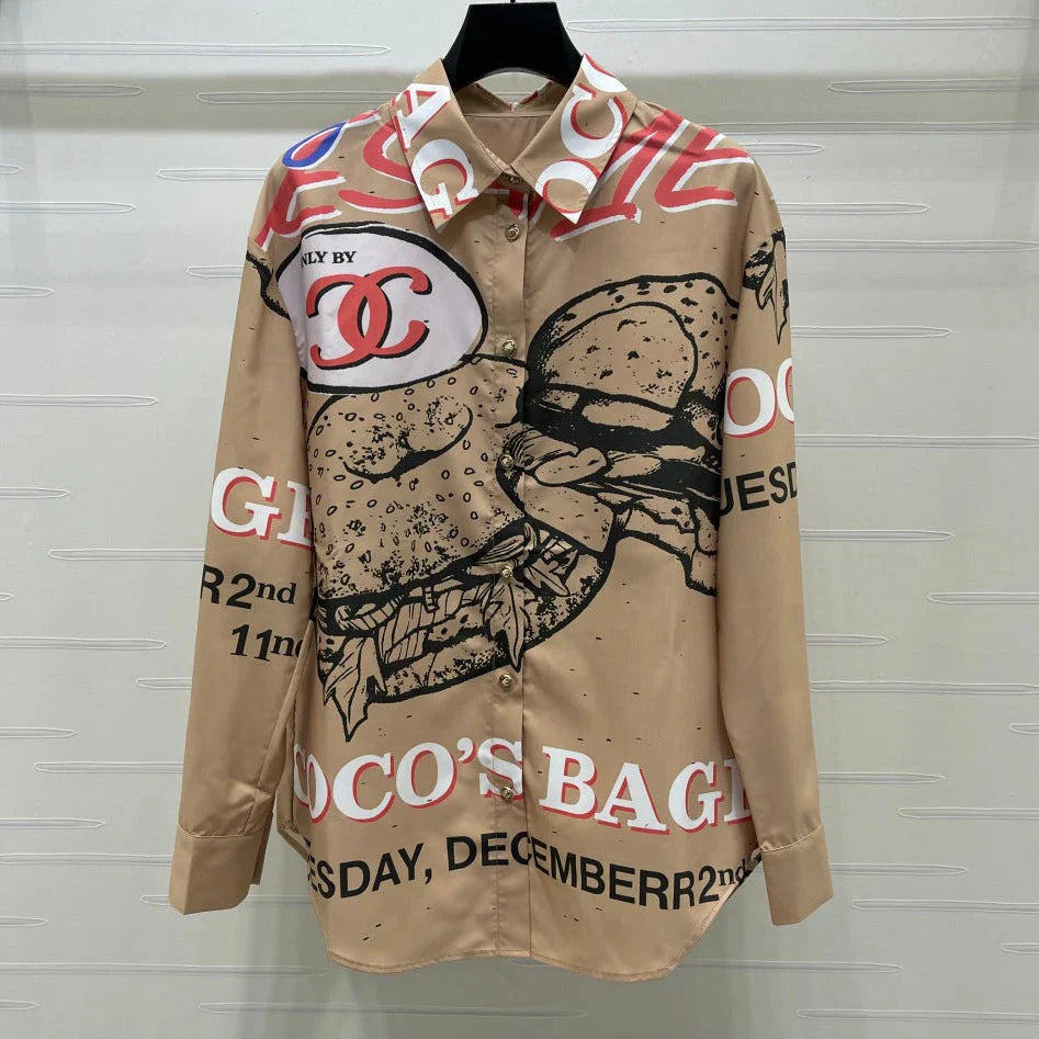 Chanel 2026 Shirt Brown Polyeste 401580