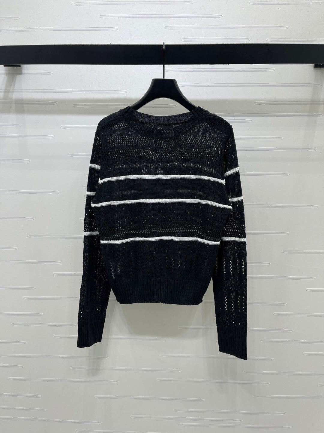 CD 26s Short-Sleeved Sweater Black Wool 410777