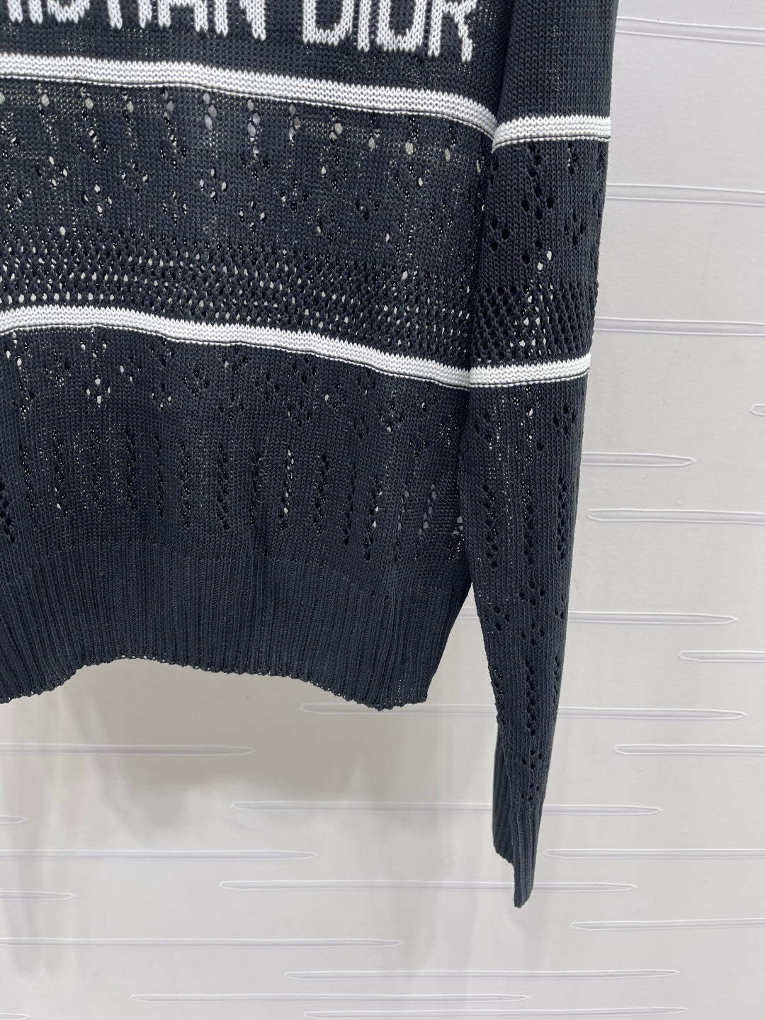 CD 26s Short-Sleeved Sweater Black Wool 410777