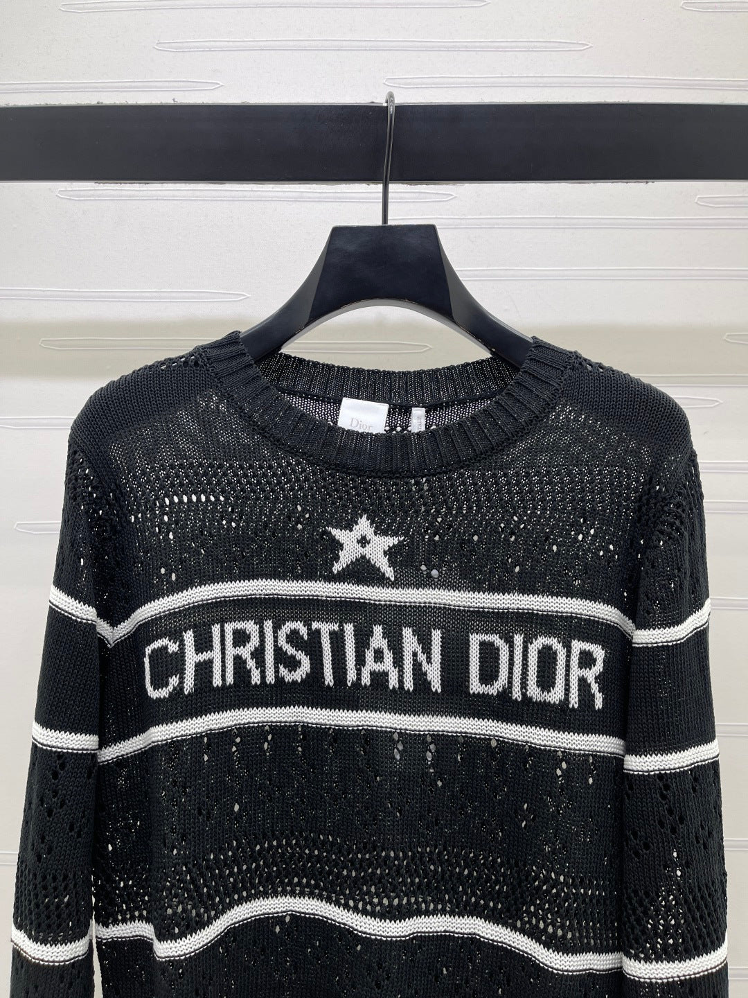 CD 26s Short-Sleeved Sweater Black Wool 410777