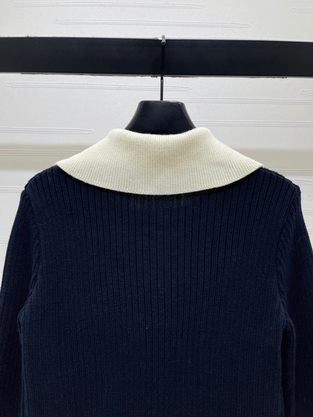 CC 26s Cable Knit Cardigan Wool White Knit 439828