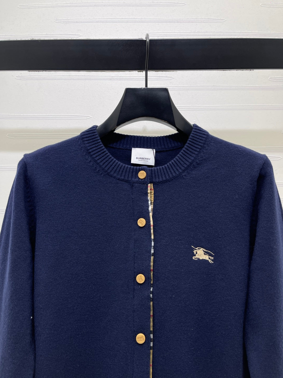 BRR 26s Cardigan Wool Navy Knit 439812