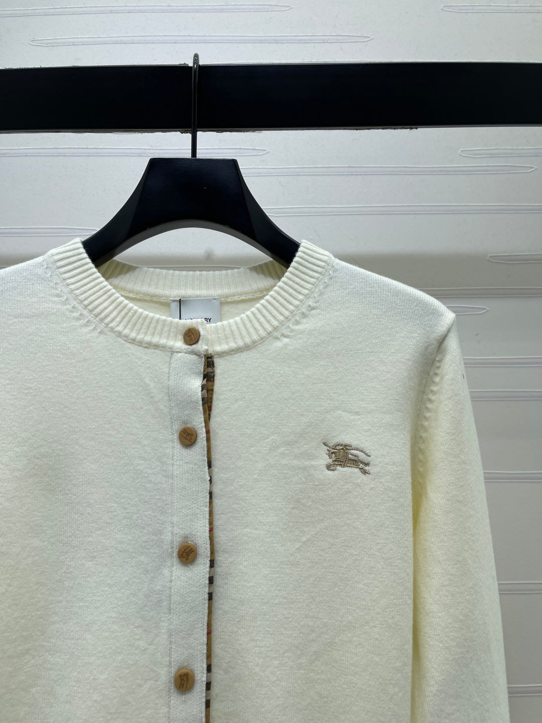 BRR 26s Cardigan Wool White Knit 439811