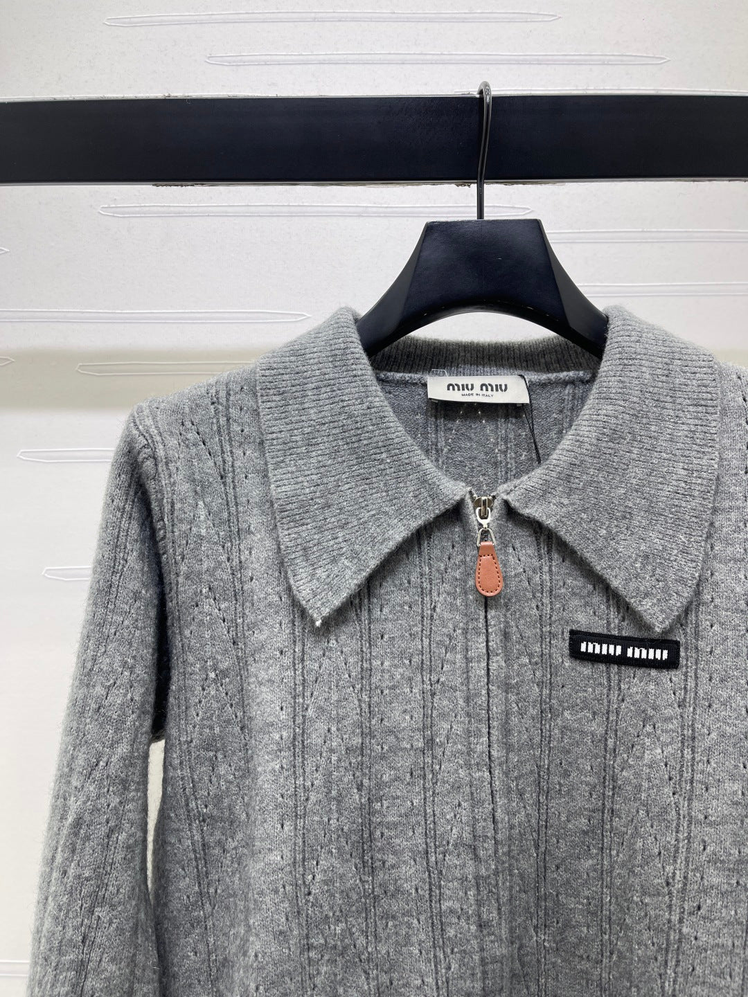 Miu Miu 26s Ribbed Wool Cashmere Cardigan Set 439918