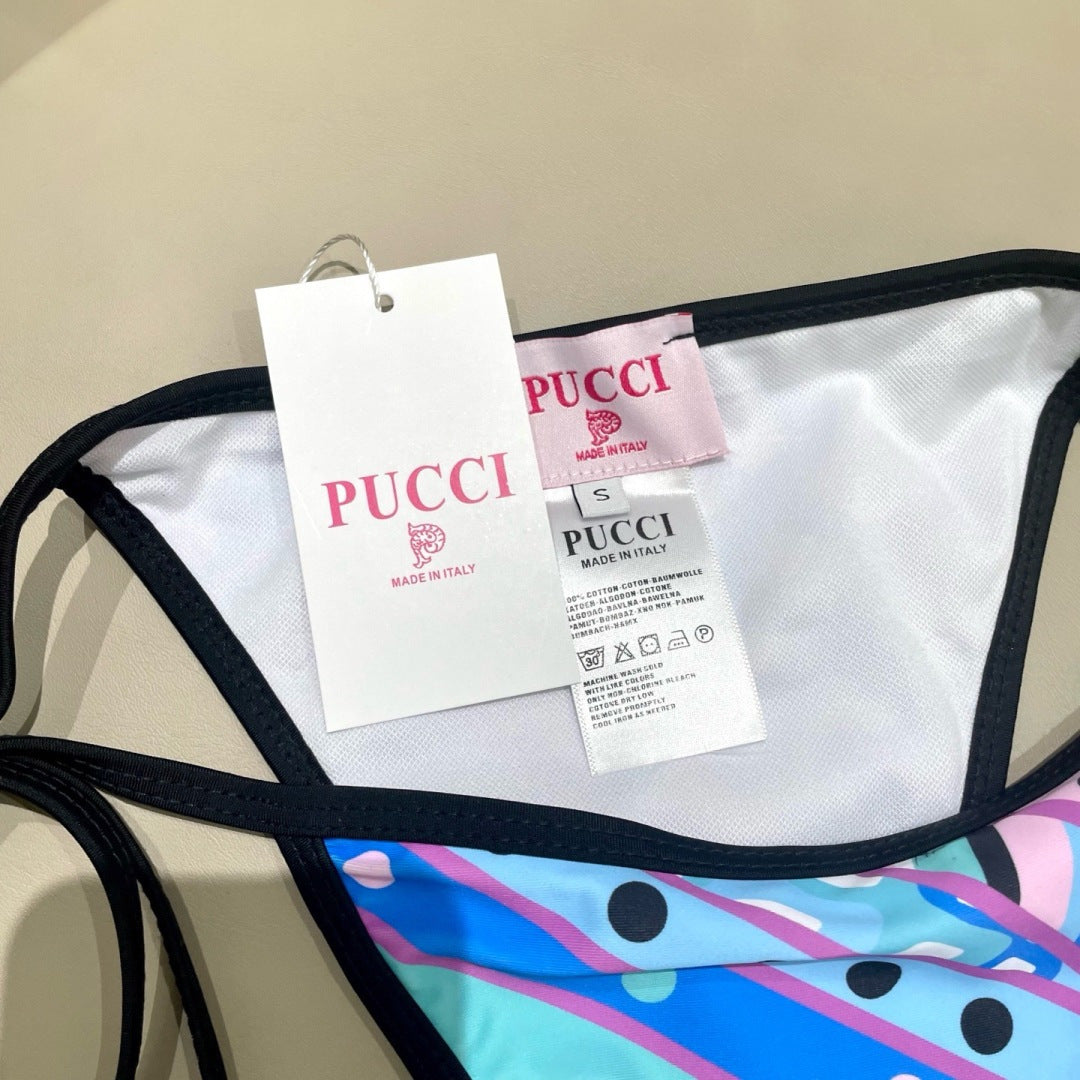 Pucci Three-Piece Bikini 339058