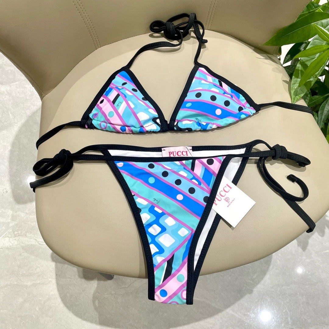Pucci Three-Piece Bikini 339058