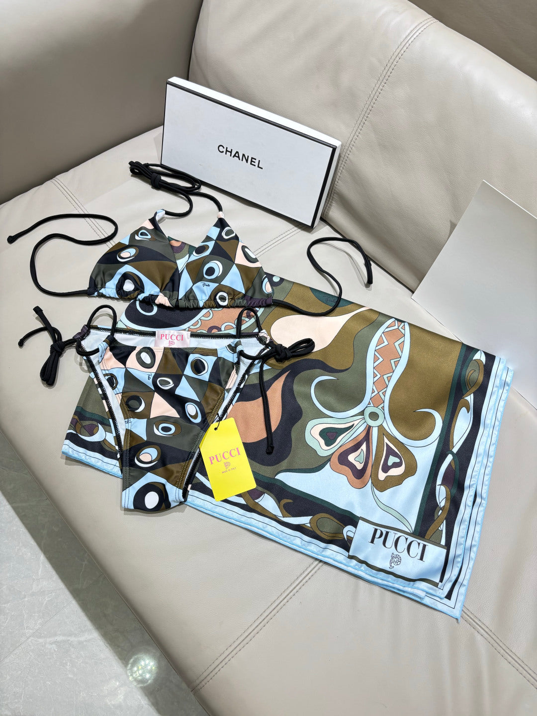 Pucci Three-Piece Bikini 339063
