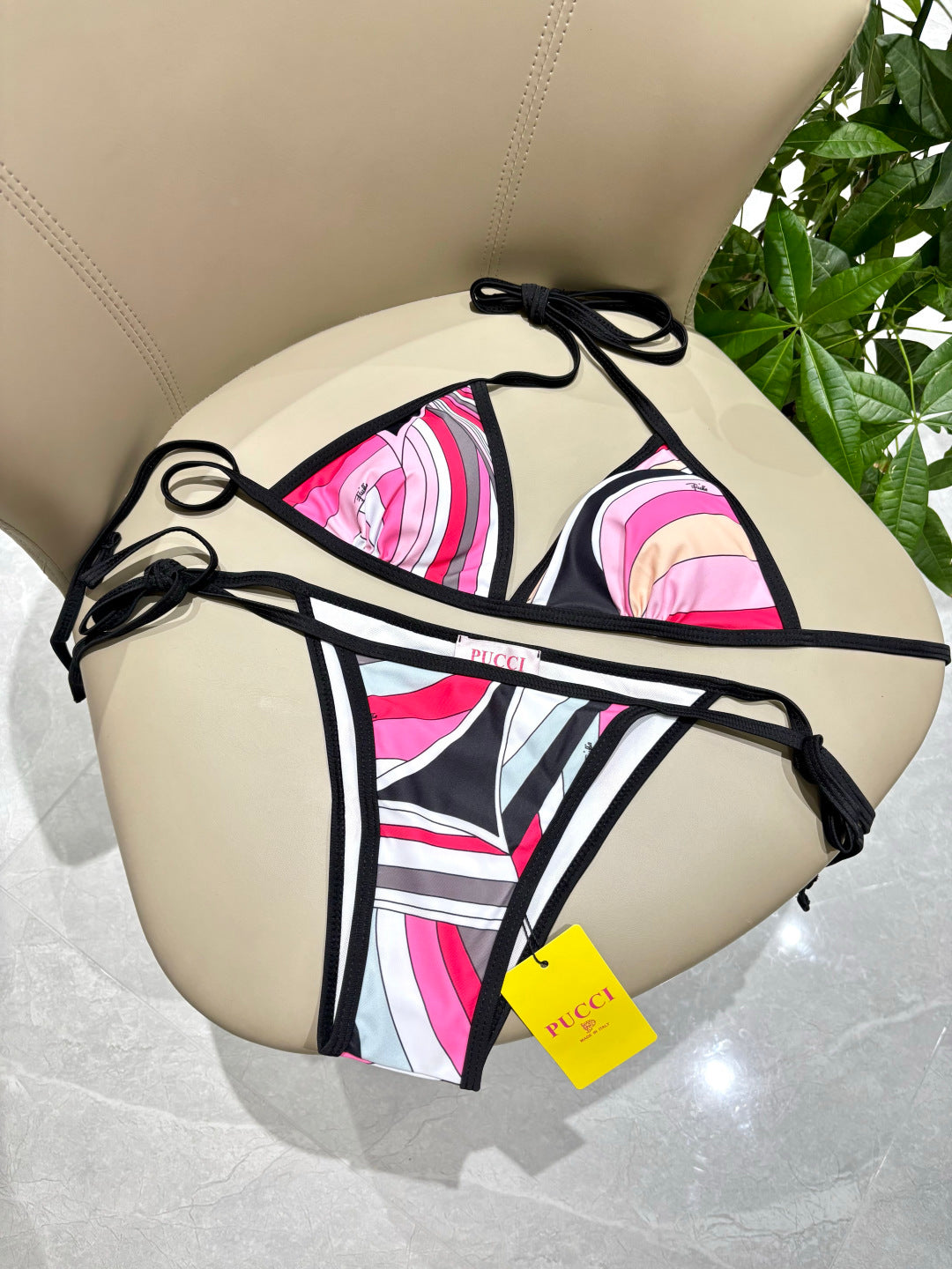 Pucci Three-Piece Bikini 339065