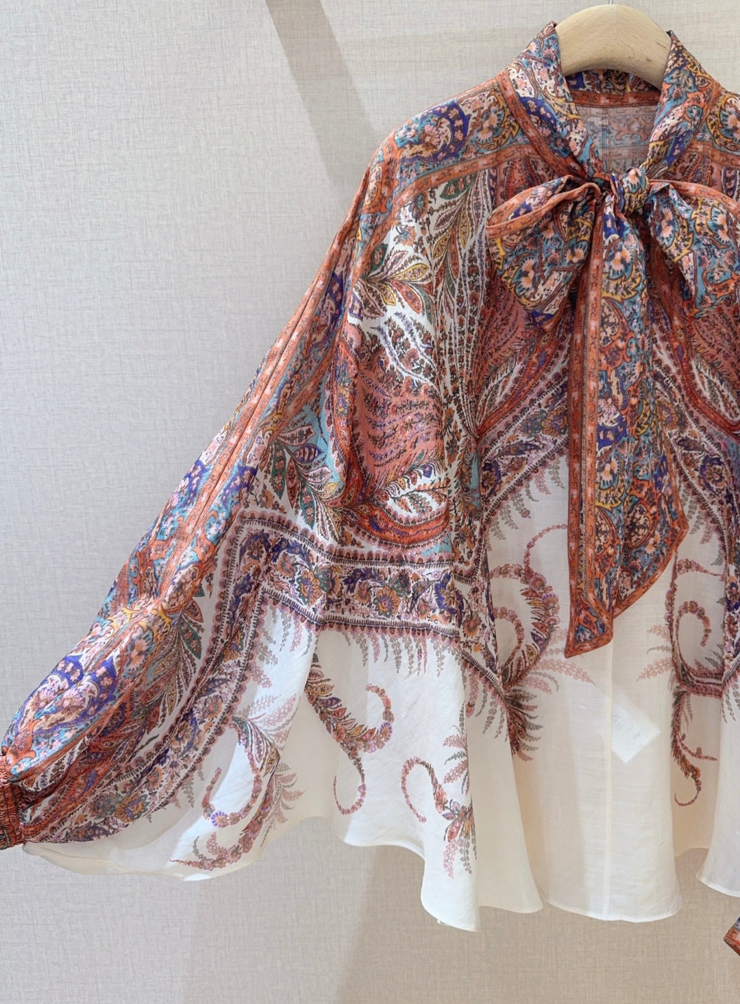 Zimmermann Blouse 25 Linen Silk 028