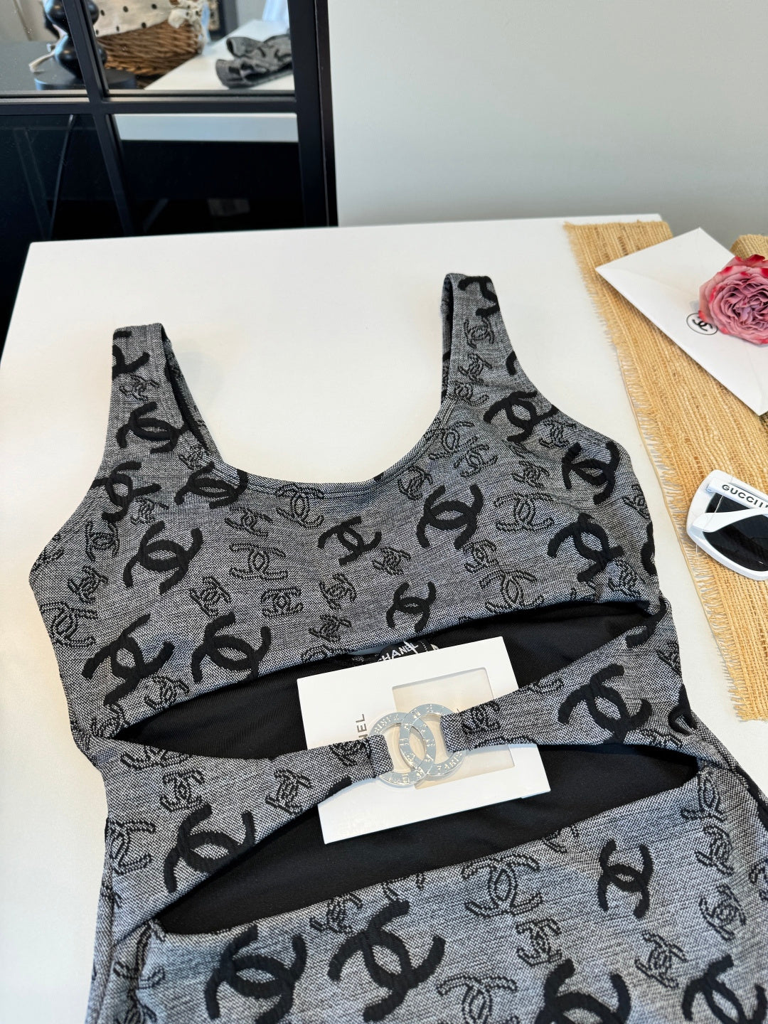 Chanel One-Piece Swimsuit 185850