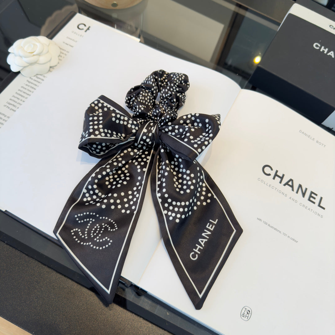 CC 26s Black Bow Scrunchie 275565