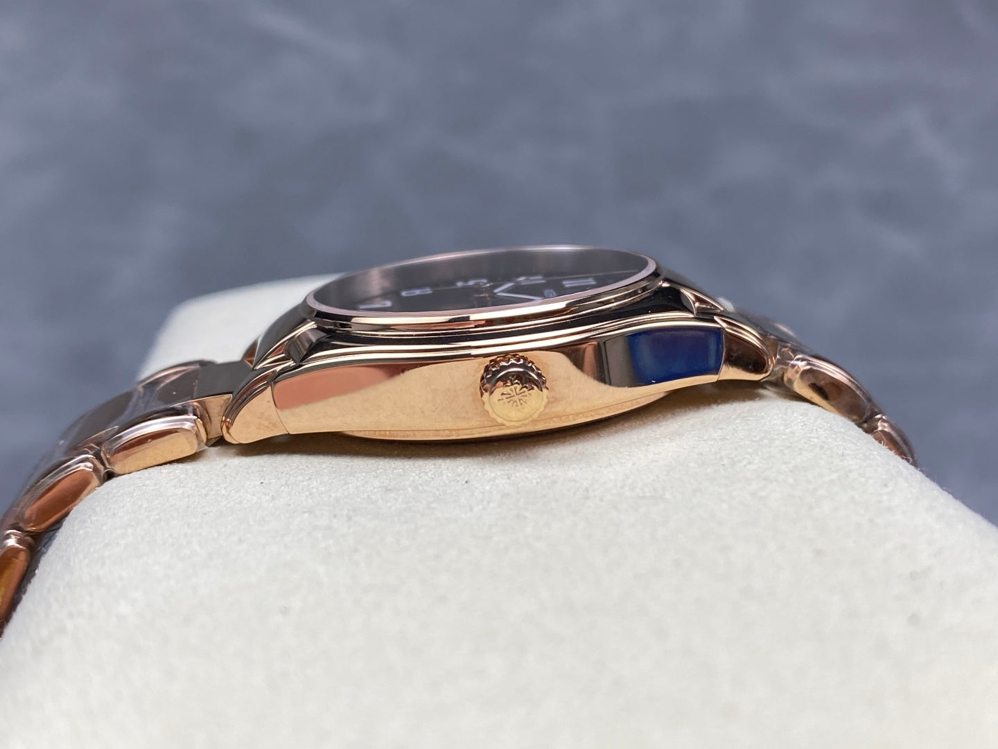 PATEK Twenty-Four 36mm Pink Gold Chocolate Dial