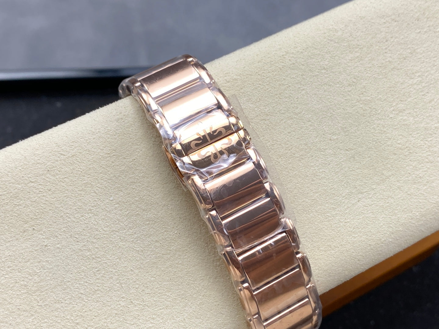 PATEK Twenty-Four 36mm Diamond Pink Gold Champagne Dial