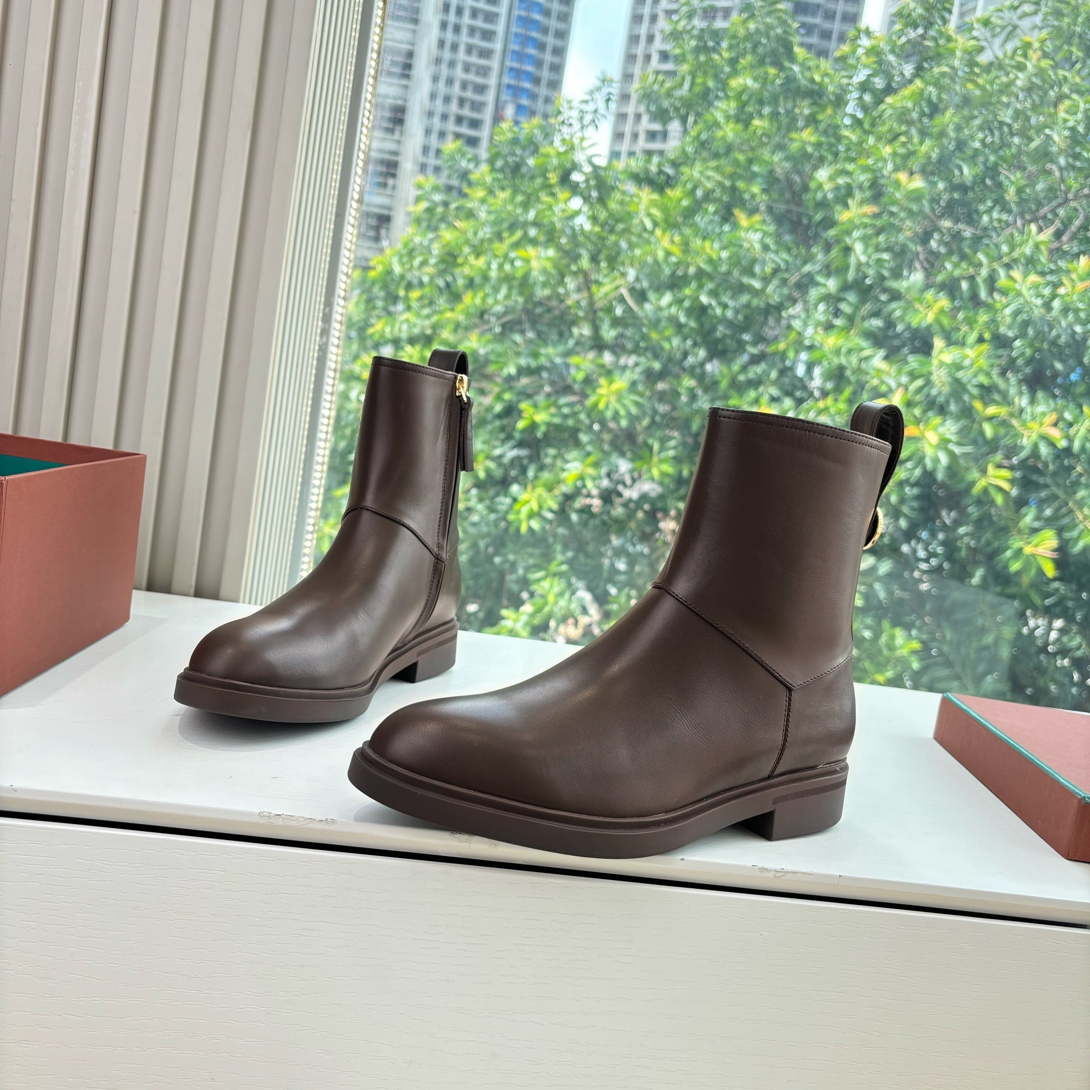 LP Kilda Ankle  Boots Brown Leather 507407