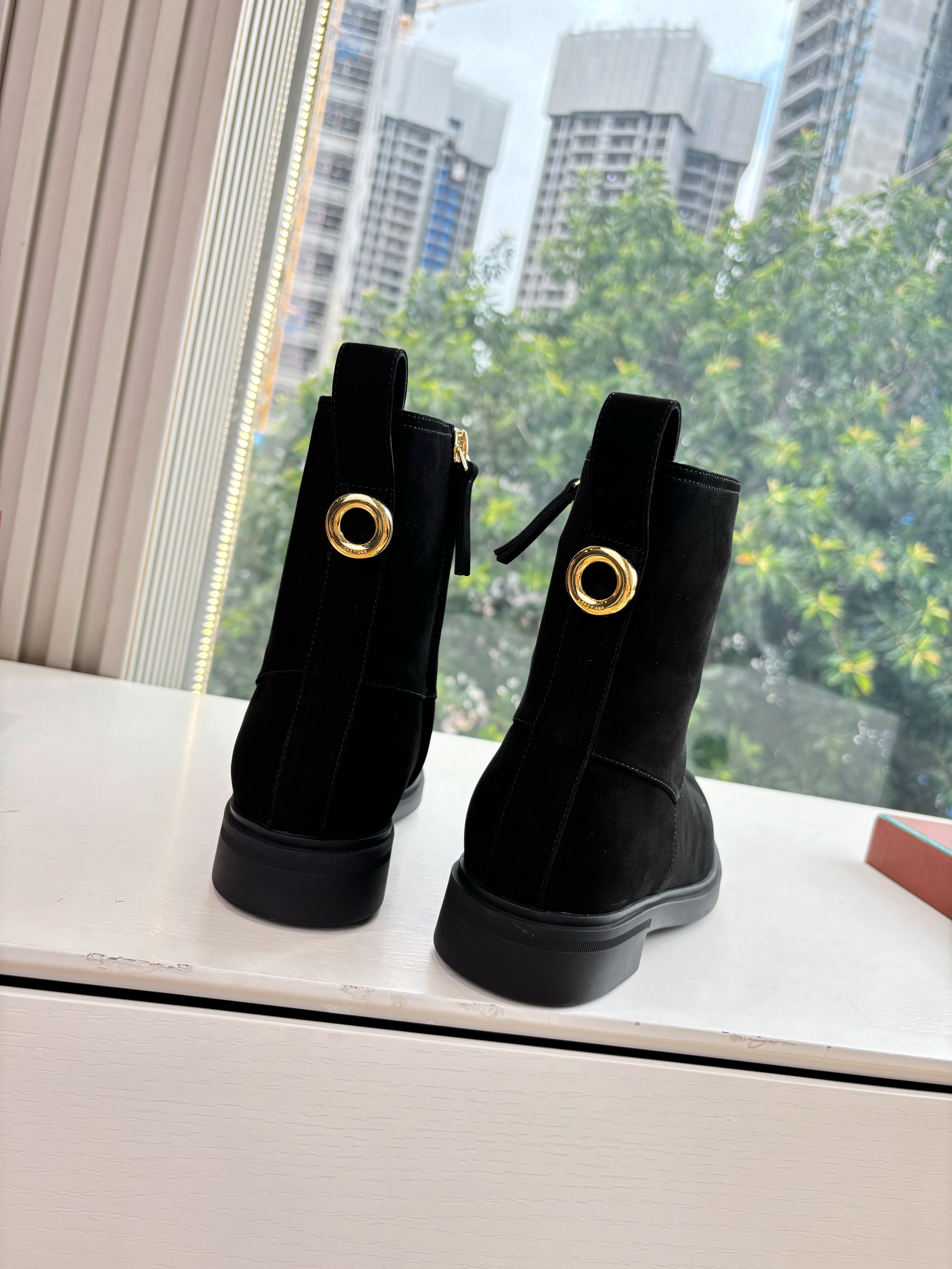 LP Kilda Ankle  Boots Black Suede 507412