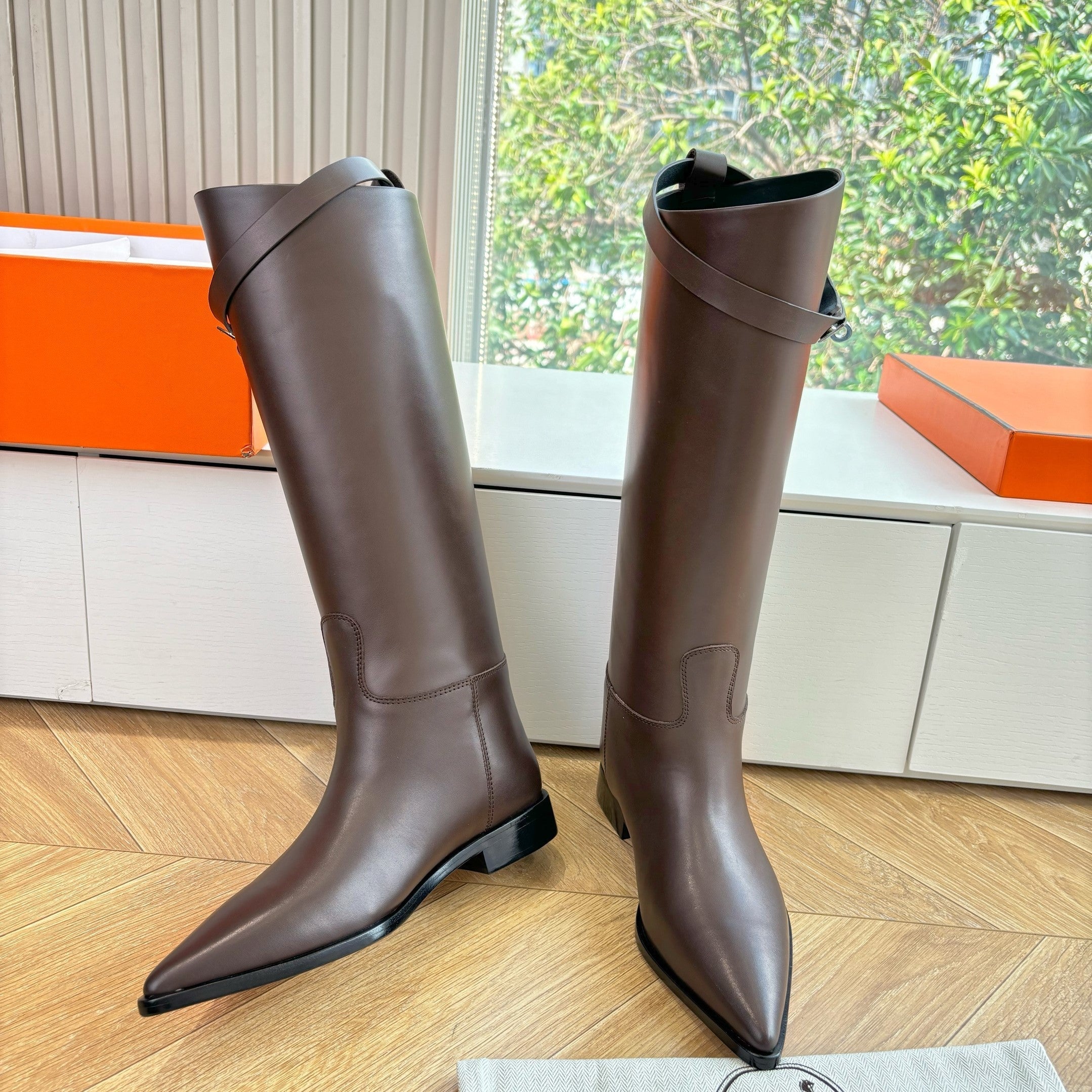 HM Lizy Boot Brown Cowhide 548751