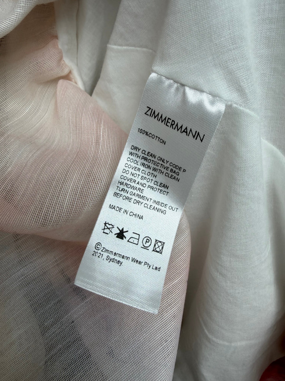 Zimmermann 2026 Dress 399352
