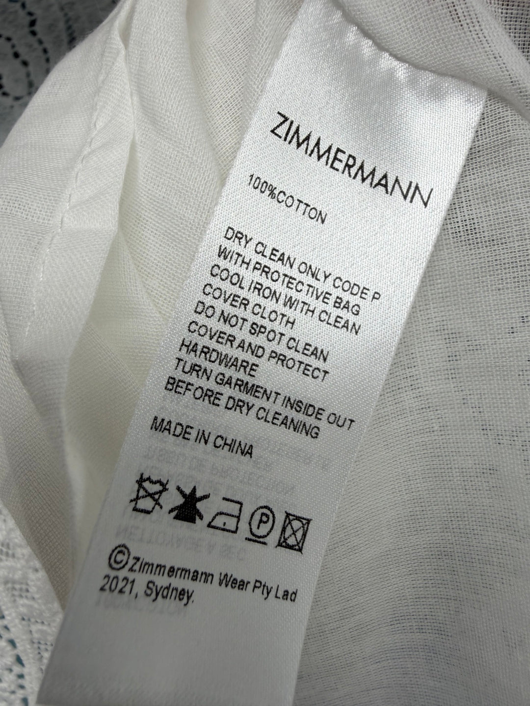 Zimmermann 2026 Dress 399329