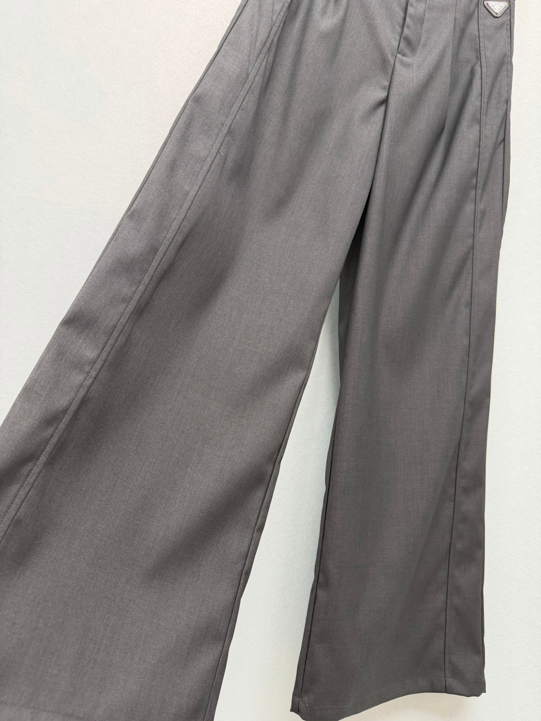 Prada 26s Wide-Leg Suit Trousers 399315