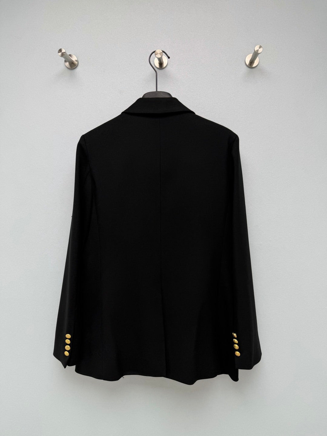 CD 26s Embroidered Casual Blazer Black Wool Polyeste 421380
