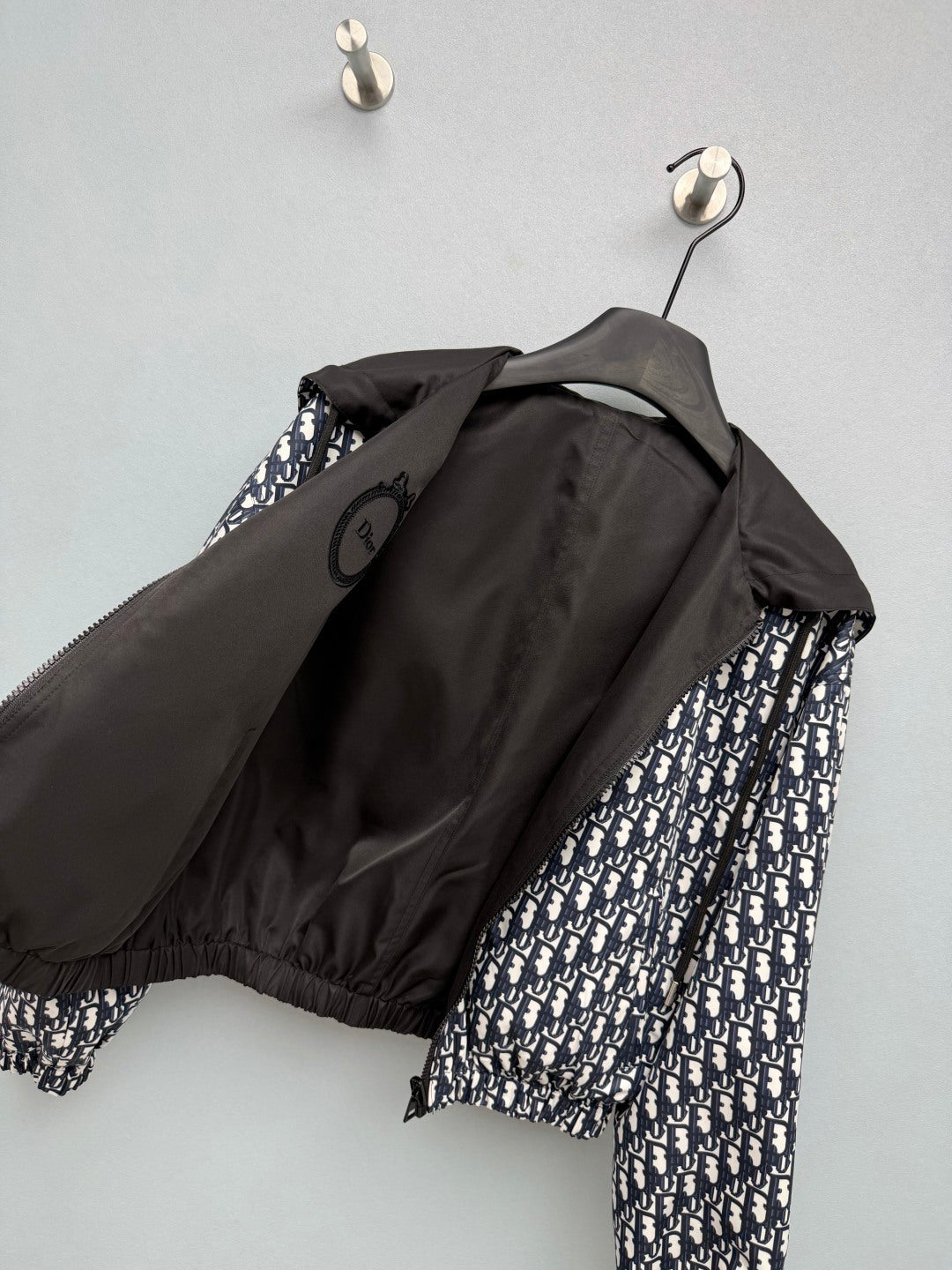CD 26s Reversible Jacket Black White Polyester 425186