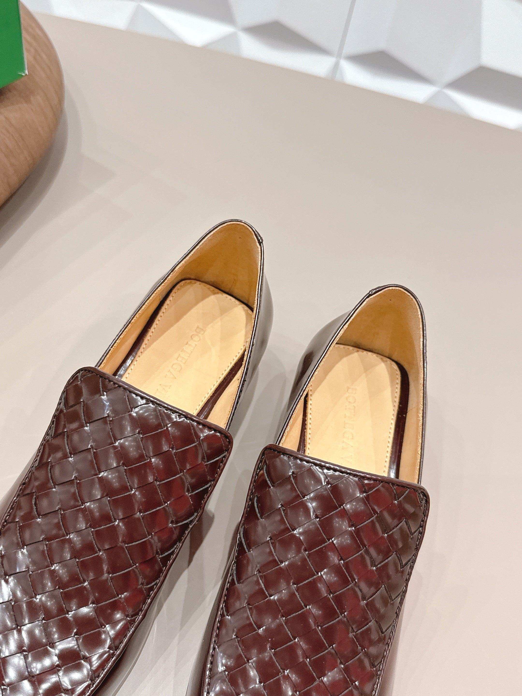 BV Ventura Loafer Loafer 4cm Brown Calfskin 613294