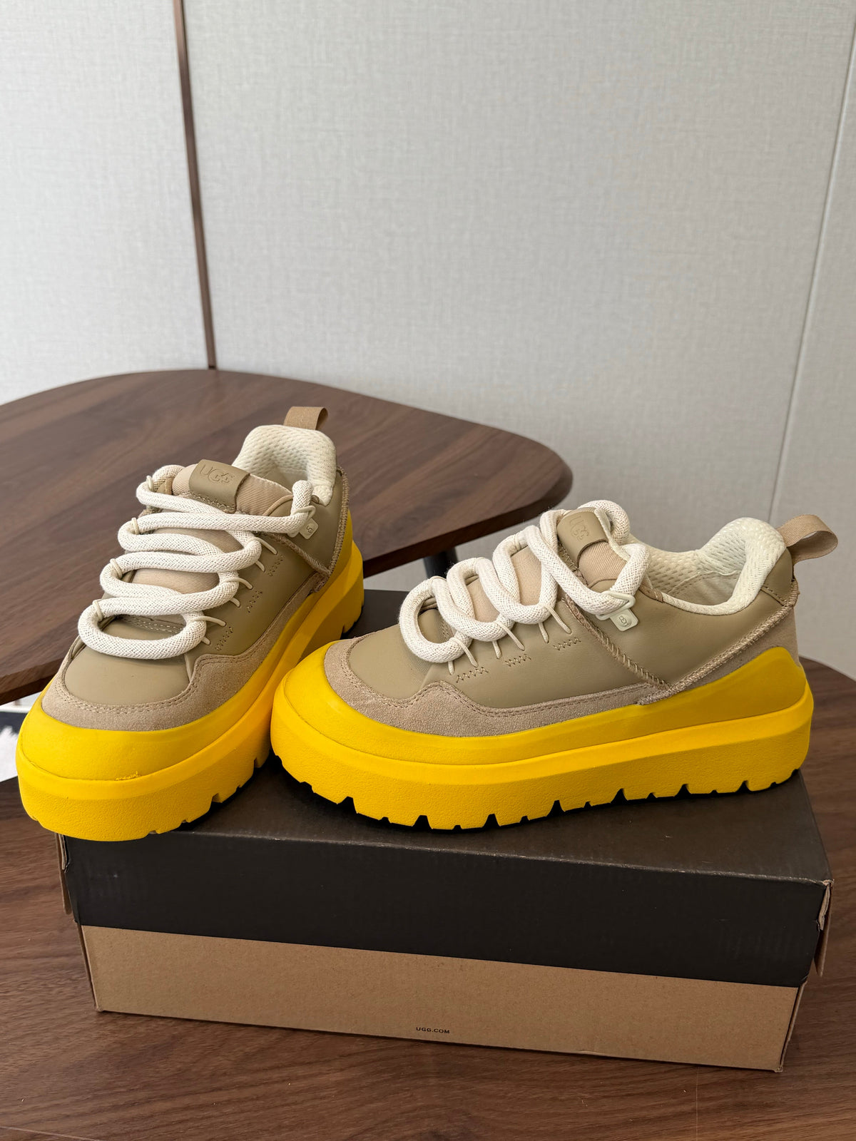 UGG Heritage Utility Sneaker Mustard Seed Summer Wheat 1170910
