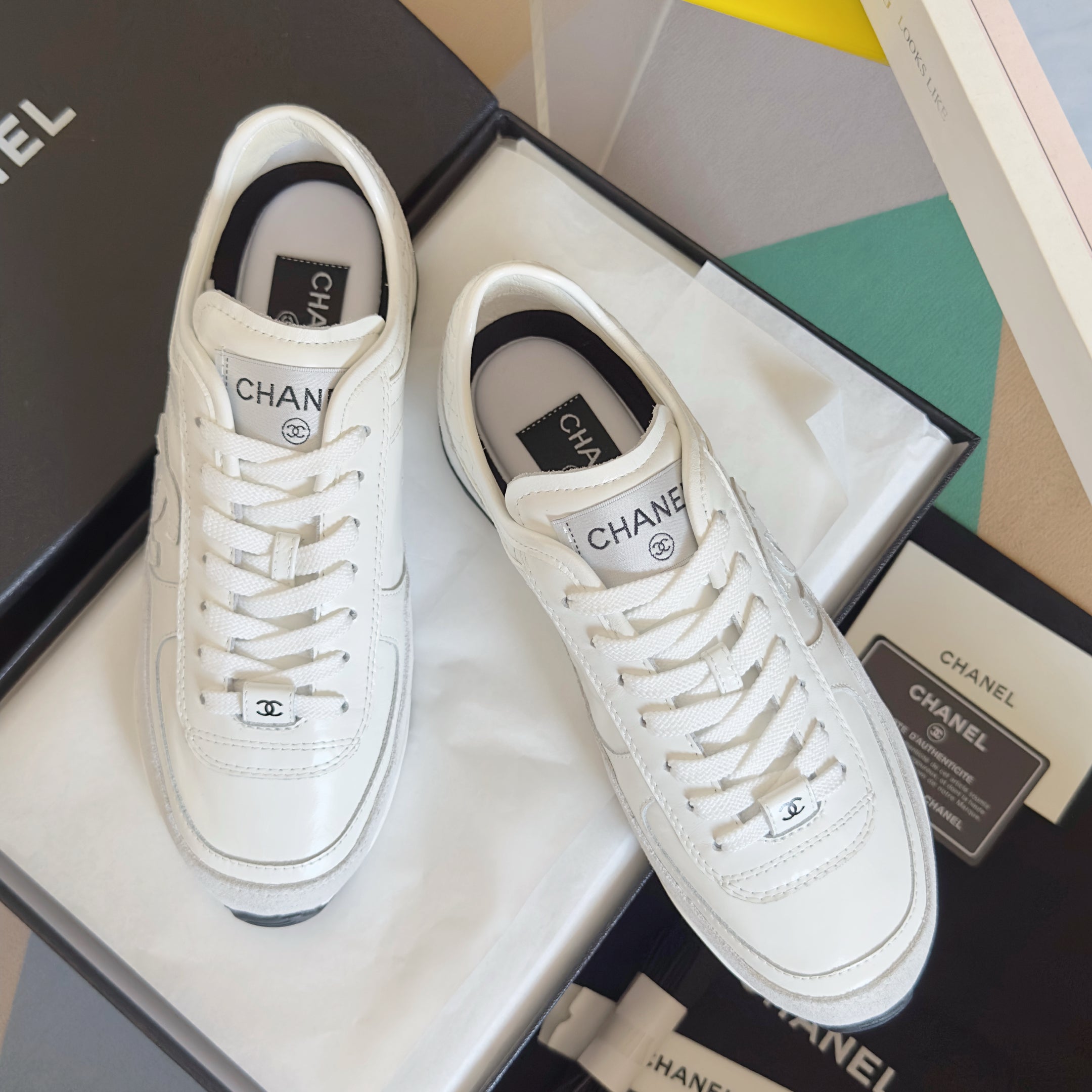 CC 25K British Baseball Shoes White Cowhide 459734