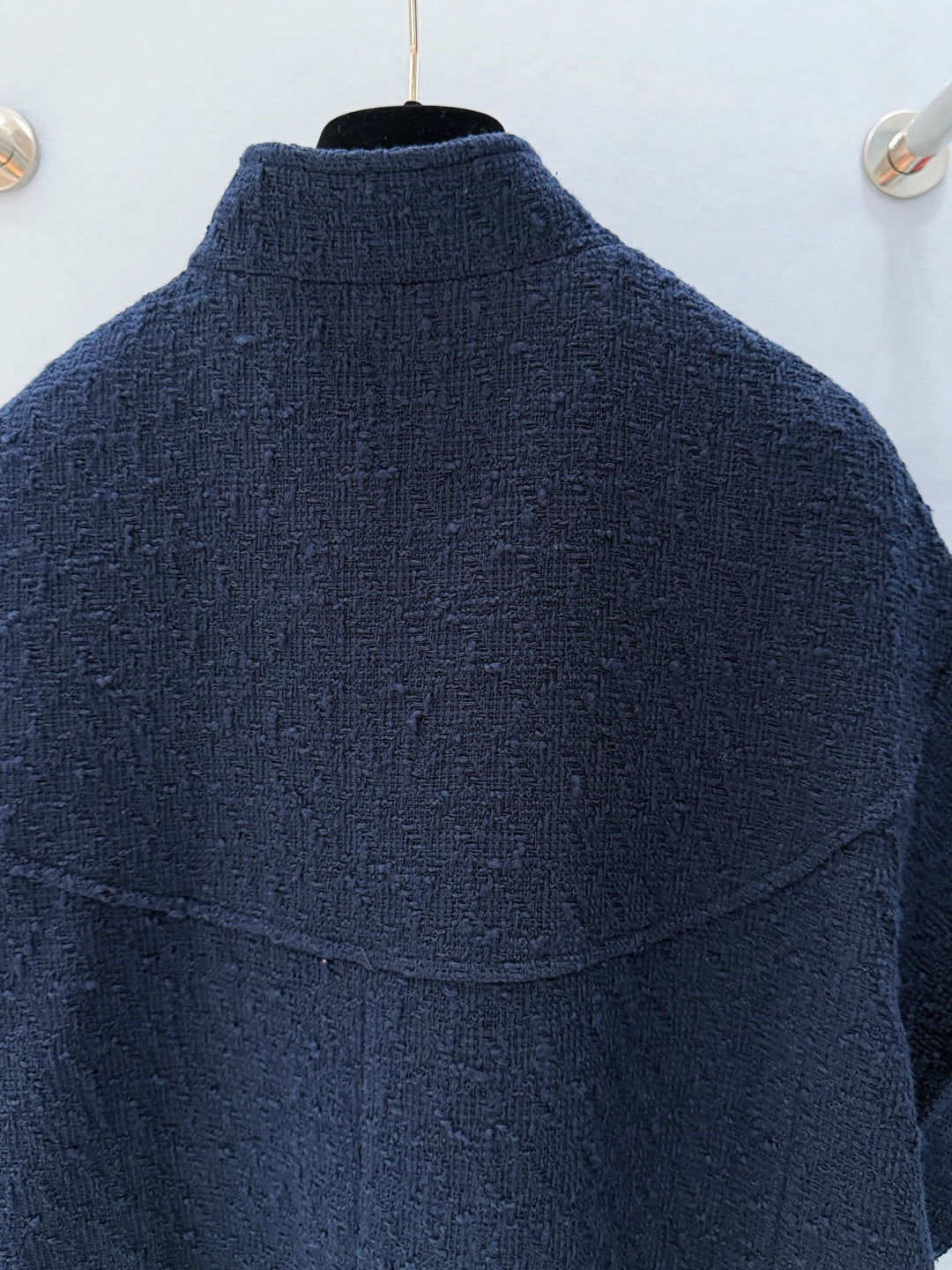 Chanel 26s Short-Sleeve Stand Collar Jacket 888