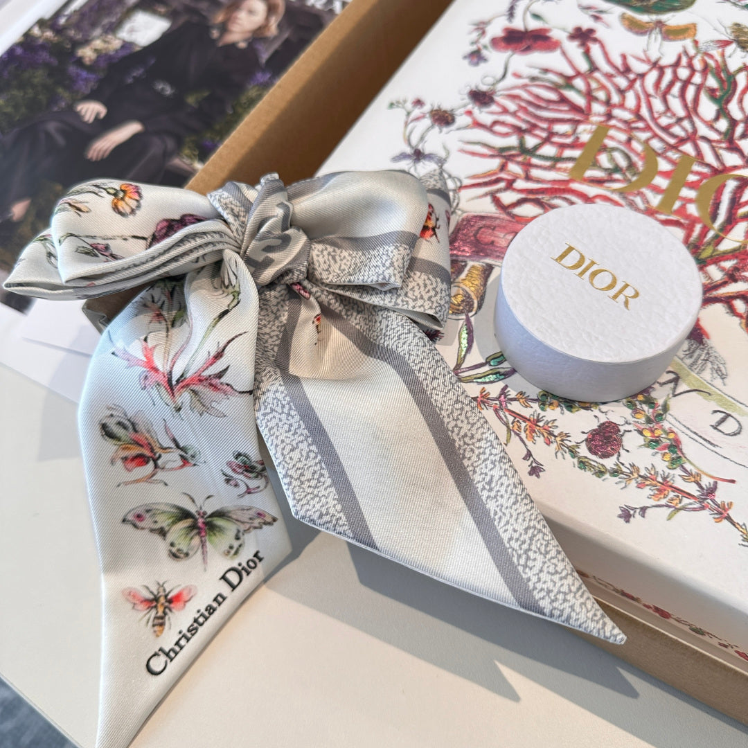 Dior 26s Scarf 100cm In Silk 305865